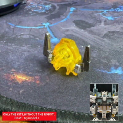 For Legacy Nova Prime Transparent Eye Upgrade Kit Resin Casting Back of the Head
