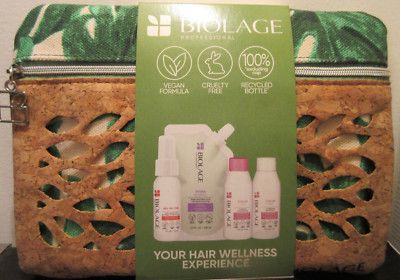 Biolage 5 Pc Travel Set Color Last Shampoo Conditioner Hydra Source & All in One