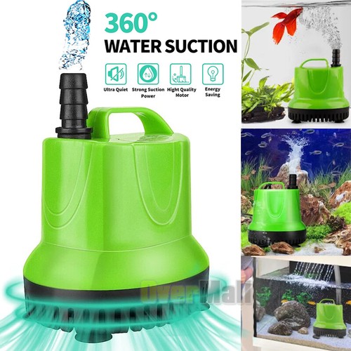 Submersible Water Pump Dirty Clean Aquarium Fountain Pool Pond Fish Tank Flood - Picture 4 of 29
