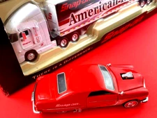 SNAP-ON  LOT  AMERICAN INGENUITY CUSTOM TRACTOR TRAILER CROWN PREMIUMS @ CAR, LB