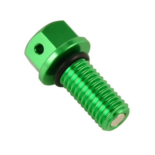 Perno de drenaje de aceite magnético CNC para Kawasaki KX450F 2006-2015 KLX450R 2008-2009 - Imagen 3 de 6