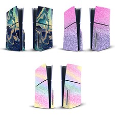 MONIKA STRIGEL ART MIX VINYL SKIN FOR SONY PS5 SLIM DISC EDITION CONSOLE