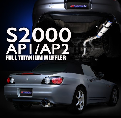 Tomei EXPREME Titanium Muffler for Honda S2000 Ap1/ap2 â 99-â 09 F22c ...