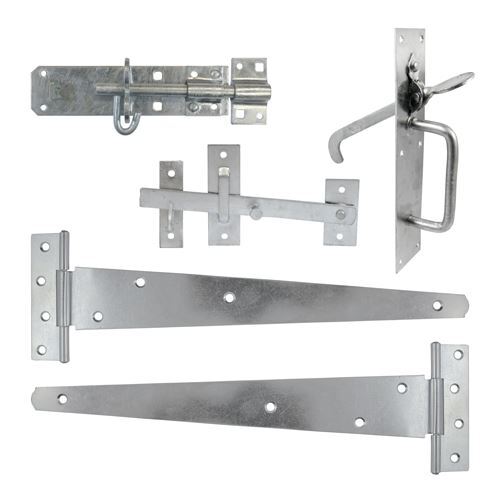 Timco - Seitentor-Kit - Suffolk-Riegel - feuergetaucht verzinkt (18 Zoll - je 1) - Bild 1 von 1