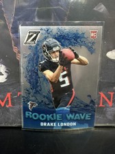 2022 Zenith silver prizm Rookie Wave Drake London RC Falcons USC