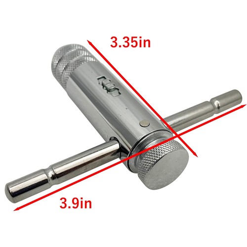 T-type (M3,M4,M5,M6,M8) Hand Adjustable High Quality Alloy Steel Tap Wrench - Picture 12 of 14
