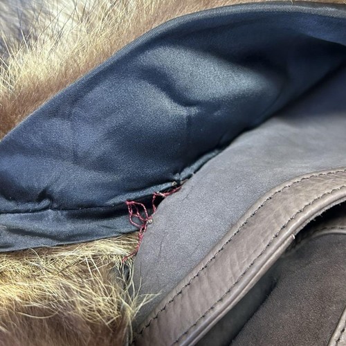 Autentico cappotto lungo Max Mara tweed collo alto misto lana grigio taglia M usato 2504SM - Foto 6 di 10