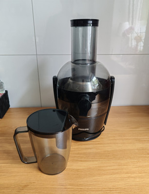 Philips Viva Collection Entsafter 700W 1,5L 2 Stufen Anti-Tropf mit Zubehör