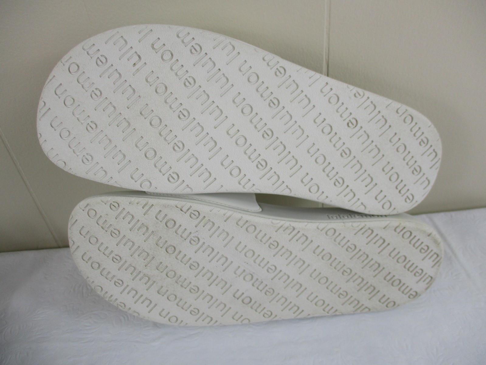 Lululemon Restfeel Slide Sandals in Bone Off-White women's size 10, 42 thumbnail 12