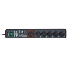 Brennenstuhl Secure-Tec 19,500A 6 socket s AC anthracite 3 m 1159490966