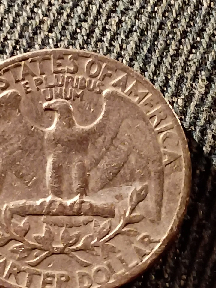 1967 Washington Quarter-series;No Mint Errored;DDO;Off-Centered Strike - Image 4 of 4