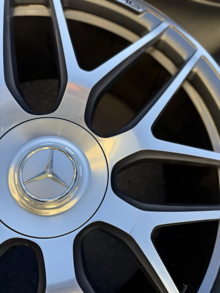Llantas de aluminio Mercedes GLE 53 63AMG 22 pulgadas X167 C167 Hybrid A1674015601 A1674015701 Foto 4 de 4