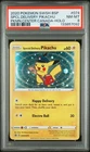 2020 POKEMON SWSH BLACK STAR PROMO #074 SPECIAL DELIVERY PIKACHU-HOLO PSA 8