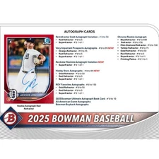 2025 Bowman Major League Baseball Pick Your Own Cards Base/Parallel/Inserts/RC