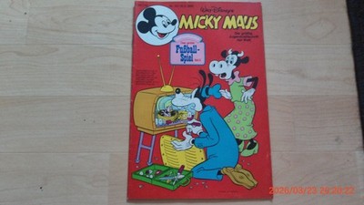 Micky Maus, Heft Nr. 25 von 1980, mit Spielposter, Ehapa-Verlag