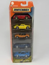 Matchbox 2025 Porsche Heroes 5 Pack 911 GT3, 918, 914, 911 Targa, Cabrio