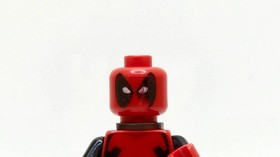 LEGO minifigure Deadpool sh0032 Marvel Wolverine X-Men 6866 Showdown        read