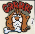 VTG 80s PRISM BJ GRRRR DOG Sticker FLASH SALE