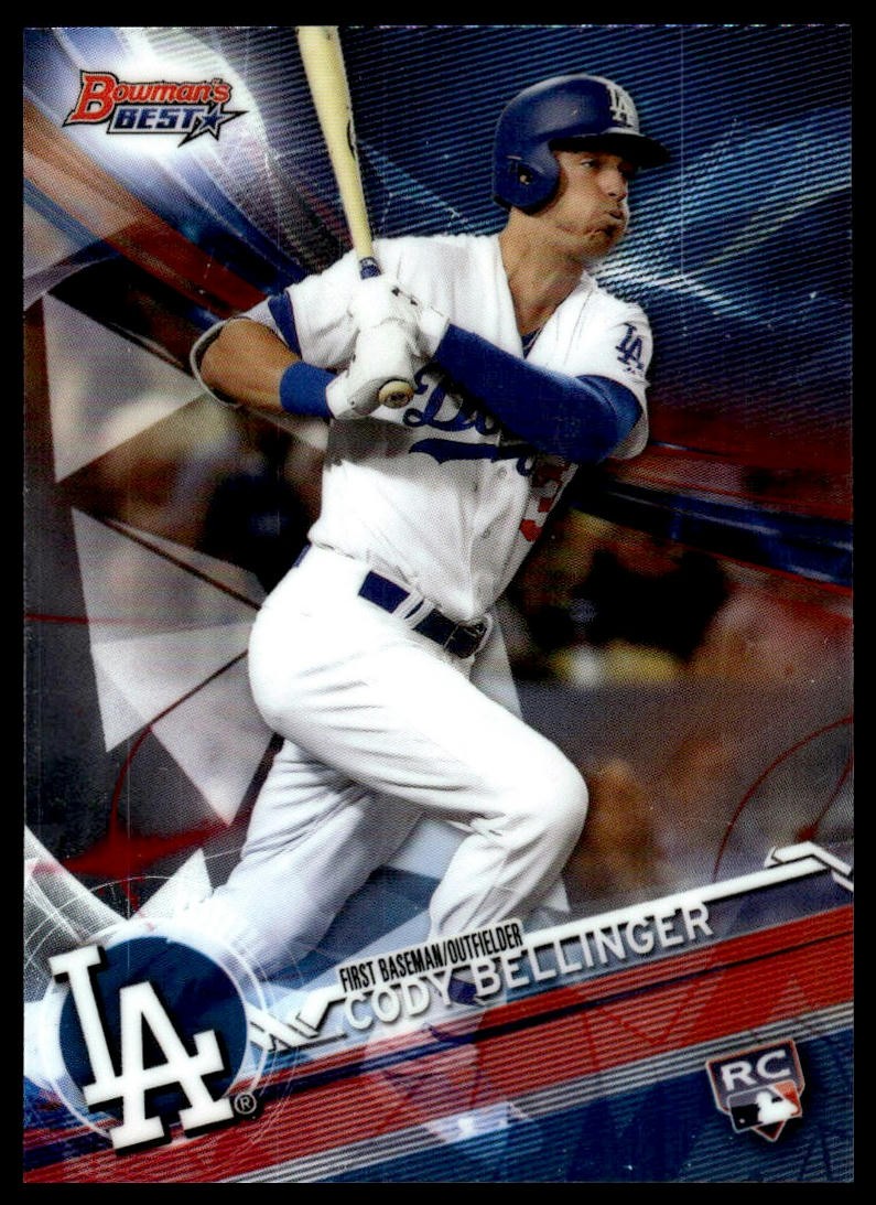 2017 Bowman's Best #65 Cody Bellinger Los Angeles Dodgers