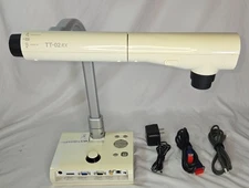 Elmo TT-02RX Digital Document Presenter Camera Projector USB VGA AC Adapter