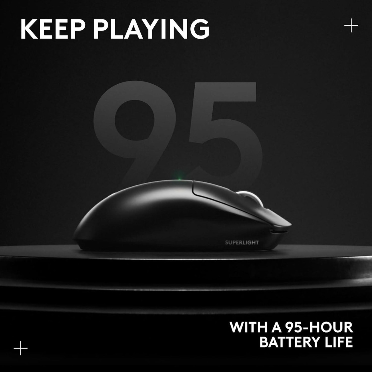Logitech G Pro X Superlight 2 Wireless Gaming Mouse Black MR0097