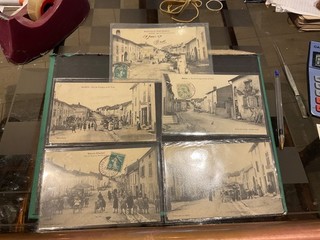 MARON PRÈS DE NANCY DPT 54. 5 VIEILLES CARTES POSTALES ANCIENNES. TRES RARES