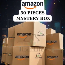 50 PCS -  AMAZON MYSTERY BOXES!!! LIQUIDATION BRAND NEW (( LARGE BOX ))