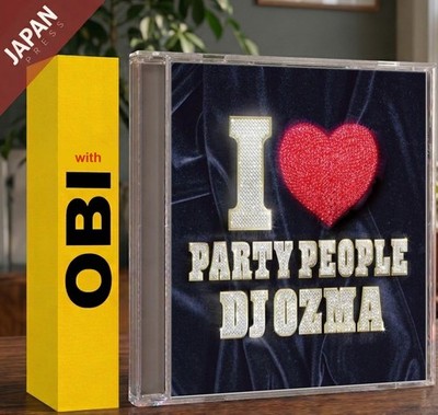 DJ OZMA - I Love Party People w/DVD w/OBI [TOCT 26142] CD Japan Import J-Pop