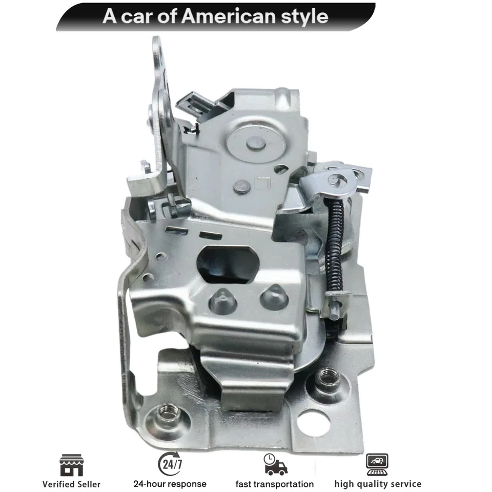 Front Driver Side Door Latch For Pontiac Firebird Grand Prix Bonneville LeMans - Image 3 of 4