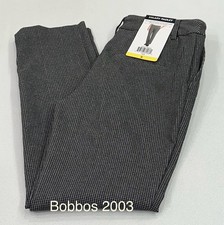 Hilary Radley Women's Mid Rise Slim Leg Built-in Tummy Control Pants, Multi, S