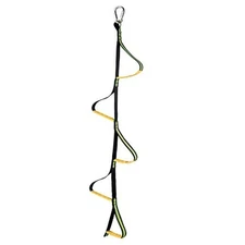 5 Step Climbing Aider for Hunting - Lightweight Stick With Webbing Rope Ladder 