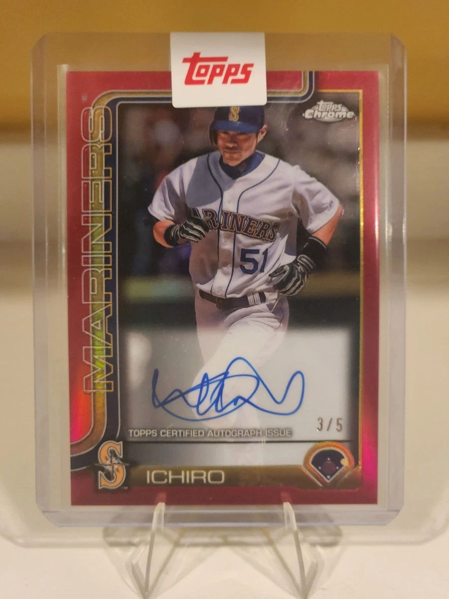 Ichiro Suzuki Baseball Original Autographed Sports Trading Cards