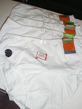 Slips 8 x Gr. 44/46 - Biobaumwolle - Neu