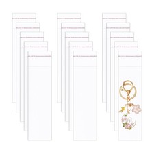 Self Stick Cellophane Bags 200 Count 2  x 6  Long Self Adhesive Jewelry Cello...