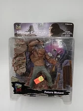 Stan Winston Creatures Teenage Caveman Future Mutant Figure w/ CD ROM 2001 #uab3
