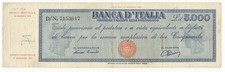1948 Italy 5000 Lire Titolo Provvisorio Medusa Einaudi/Urbini P-86a Fine Note