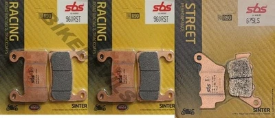 SBS Race Sintered Front and Rear Brake Pads Hayes BMW S1000RR 2019-2021 960RST - image 1 of 4