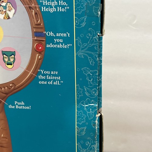 Disney Snow White Electronic Talking Magic Mirror Vintage Just Toys Light Up - Picture 11 of 13