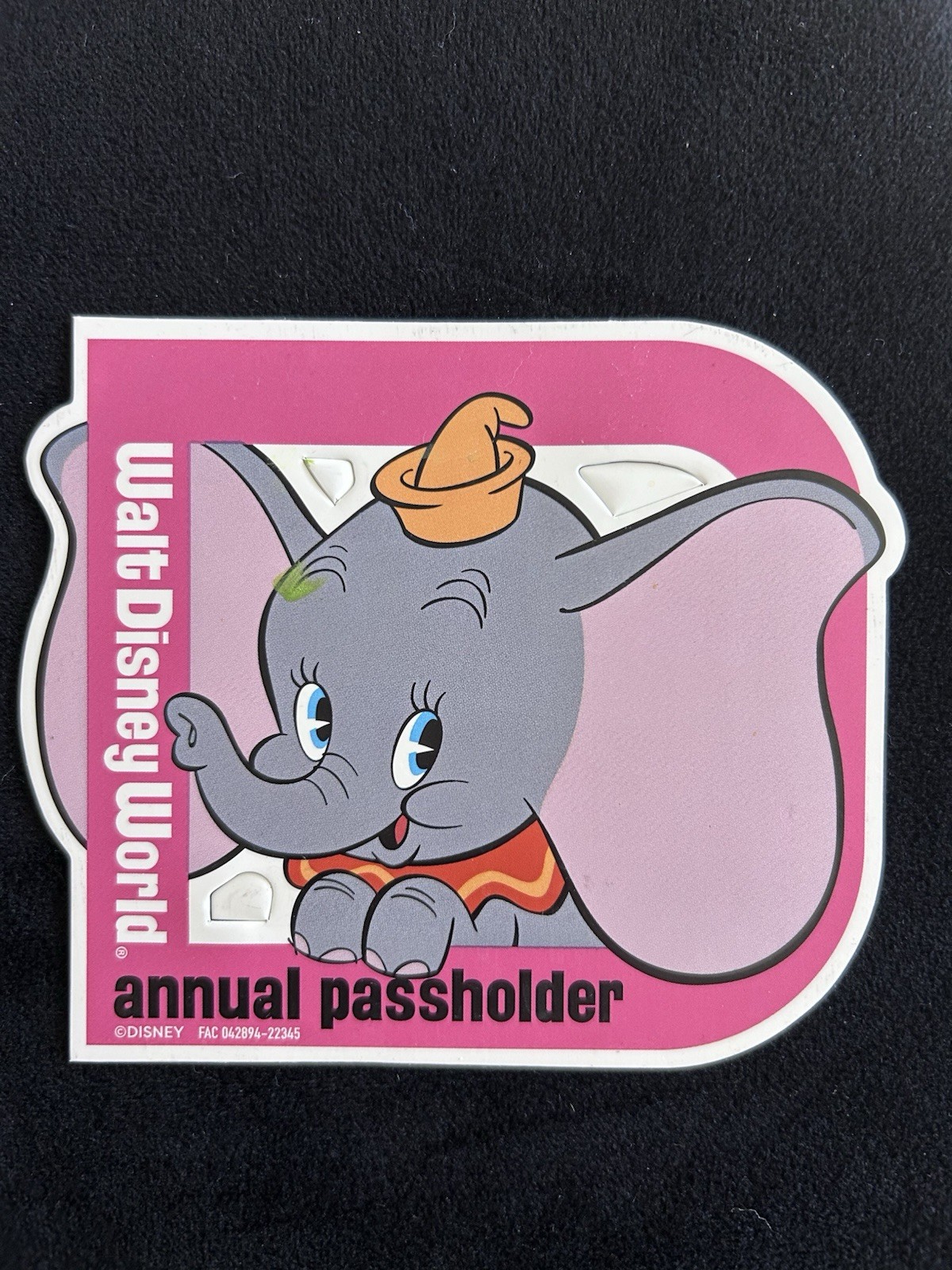 Disney Dumbo 2023 Flying Elephant Car Magnet for Annual Passholders at WDW