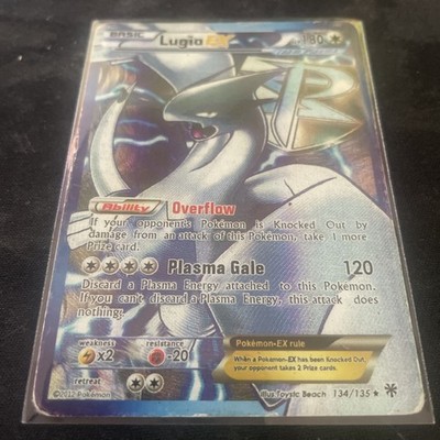 ポケモンカード ルギア 英語版 Plasma Storm Lugia EX SR Lugia EX 134/135 Plasma Storm - LP Pokemon | eBay