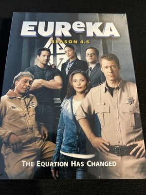 Eureka: Season 4.5 Three-disc DVD set Syfy 2012 Salli Richardson-Whitfield NEW