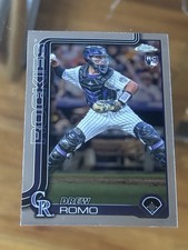 Drew Romo #124 (RC) Colorado Rockies 2025 Topps Chrome