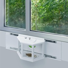 Window Bird Feeder - 180 Degree Clear View Bird Feeders Window for Viewing - ...