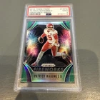 2019 Panini Prizm #FWPM Patrick Mahomes SP Fireworks Green Chiefs - PSA 9 MINT