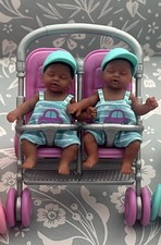   NEW-Zuru My Mini Baby Series 2 SUPER RARE NEW TEAL TWIN BOYS  