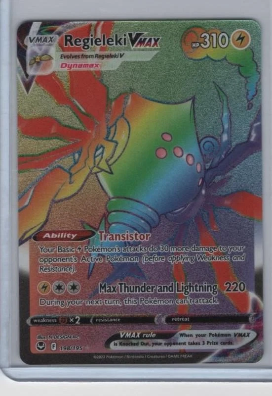 Regieleki VMAX Pokémon TCG Cards for sale | eBay