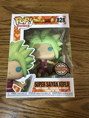 NEW! Funko Pop! Vinyl: Dragon Ball Z - Super Saiyan Kefla #828- SPECIAL EDITION