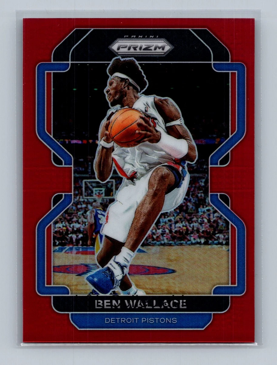 Ben Wallace Detroit Pistons Basketball Serial Numbered Sports