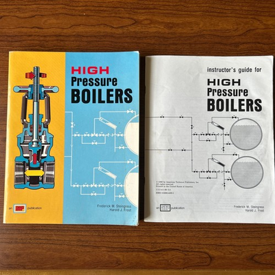 #ad High Pressure Boilers by Frederick Steingress amp; Harold Frost w Instructor Guide $23.95