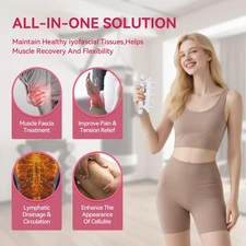 Fascia Blaster, Fascia Massage Tool for Tighten Skin Lymphatic Drainage Trigg...